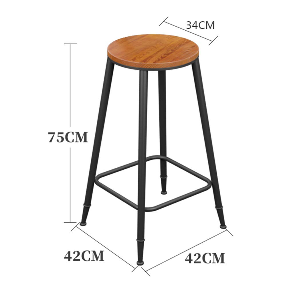 Amazon｜カウンターキッチン 背もたれのないバーの高さのスツール椅子